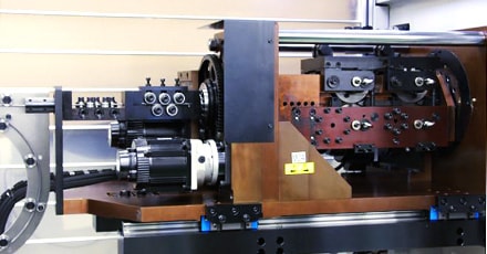 AMADA extension spring machine features